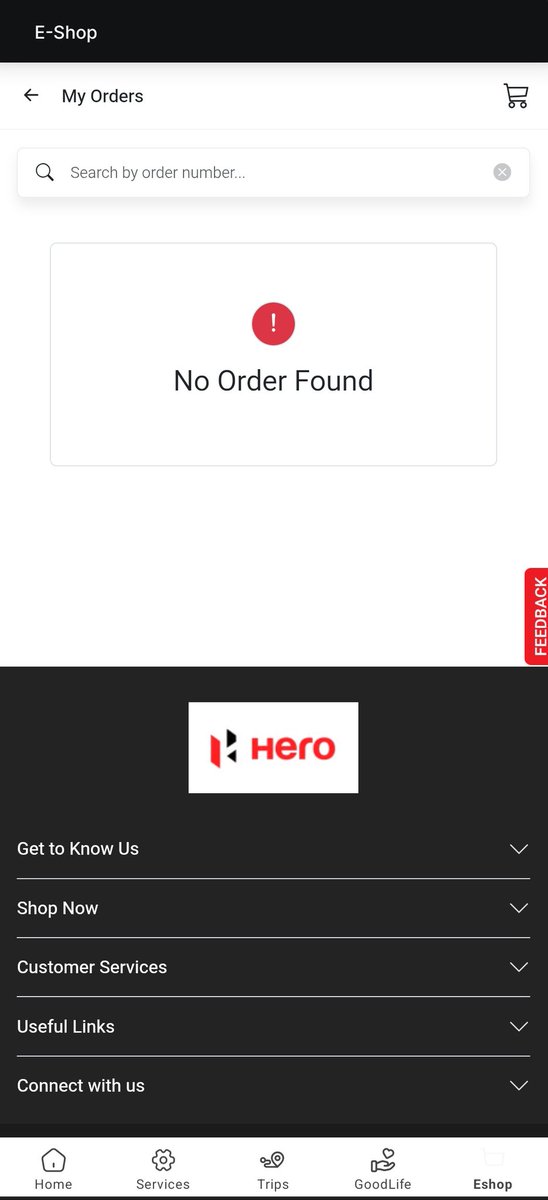 Kapil_RB's tweet photo. @HeroMotoCorp I just ordered a Footrest from your app and when I went to upi app to confirm payment and paid and then I went back to app your refreshed and now the order isn't  showing, why? https://t.co/kcExd4e4Vu