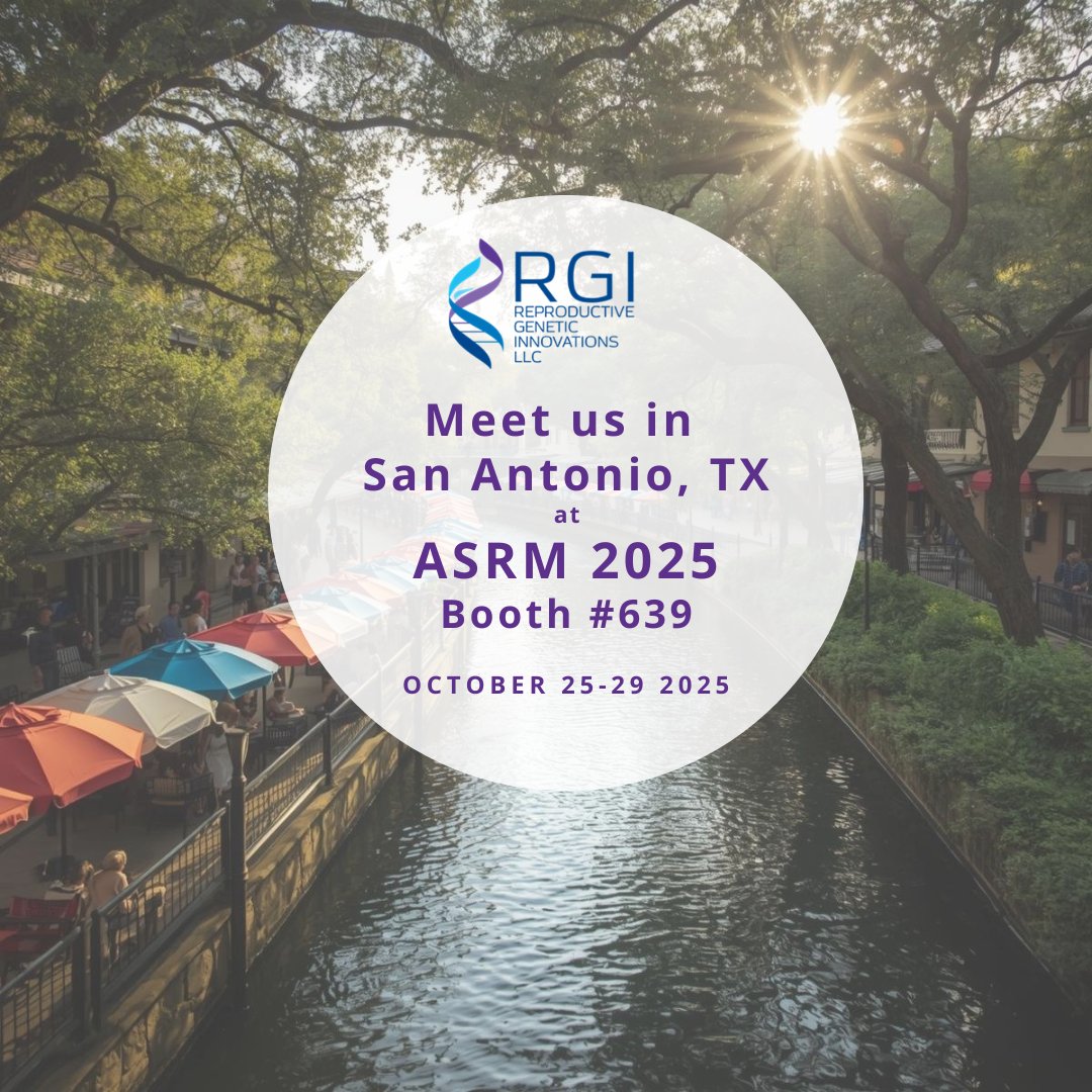 RGIPGD's tweet photo. ✨ We're heading to #ASRM2025! Visit us at Booth 639 to meet the team behind the science.
Let’s talk PGT and collaboration.
📍 Booth 639 | 📅 October 25-29th | 📍 San Antonio, TX
 #RGIatASRM #GeneticsInFertility #PGTExperts #PGT #RGI https://t.co/IXX3GSDZpl
