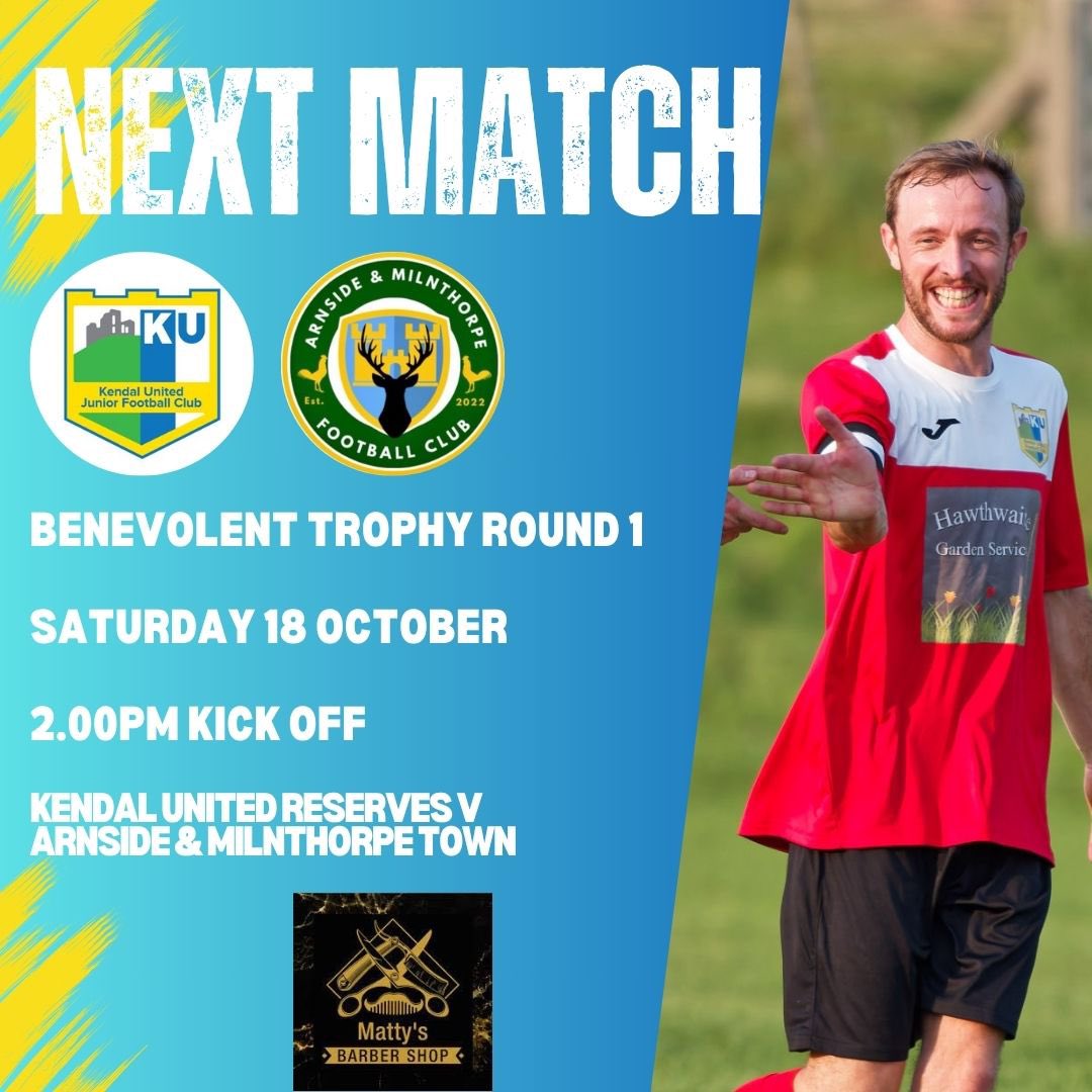KUJFC's tweet image. This weekend 👇 

Its 1st v 5th as we travel to top of table Hesketh Bank in what promises to be a great test for the lads

The Reserves host Arnside &amp;amp; Milnthorpe at the Castle in the Benevolent Trophy!

💛💙