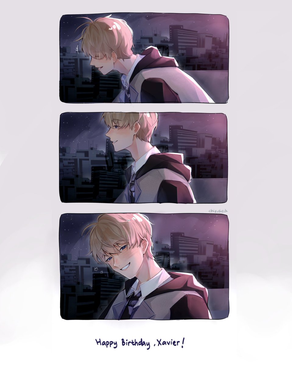 chizukeik's tweet image. thank you for existing. ⭐️

#xavier #LoveandDeepspace #星の軌跡からイラスト