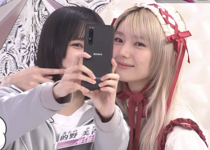 たまにある反則なタイミングで狂わさる、、、

との様…

#的野美青  #藤吉夏鈴