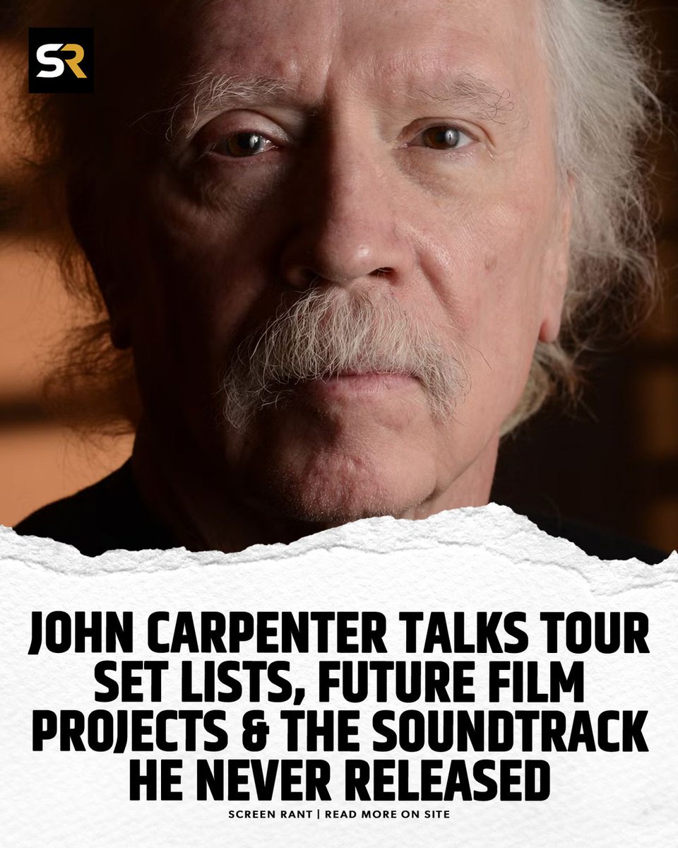 Iconic filmmaker #JohnCarpenter discusses his focus on music, unreleased soundtracks, and his enduring love for cinema. 🎶🎥

Read more here: screenrant.com/john-carpenter…