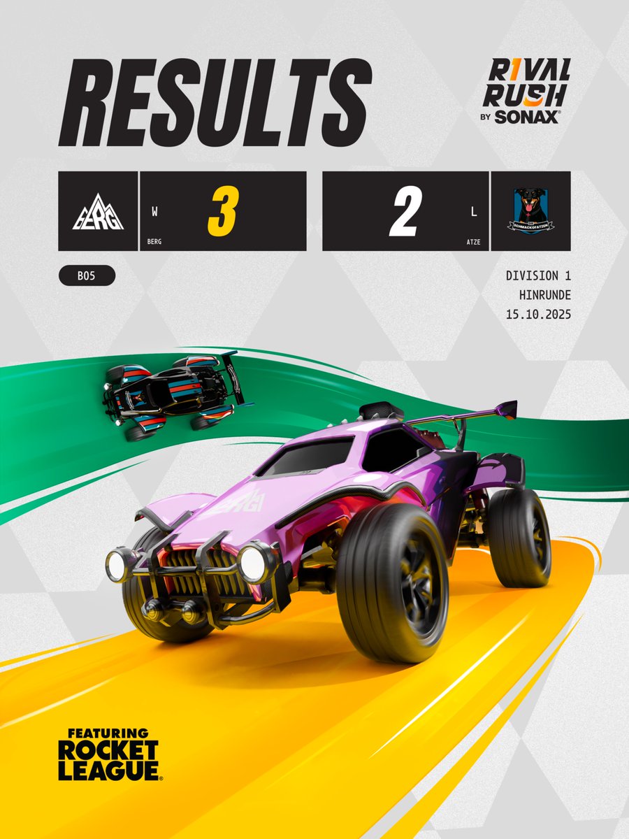 Rival Rush (@rivalrushrl) on Twitter photo WIR STARTEN DIE SEASON MIT EINEM REVERSE SWEEP VON <a href="/esportBERG/">BERG</a> GEGEN DIE SEASON 1 CHAMPIONS??! WIR STARTEN DIE SEASON MIT EINEM REVERSE SWEEP VON <a href="/esportBERG/">BERG</a> GEGEN DIE SEASON 1 CHAMPIONS??!