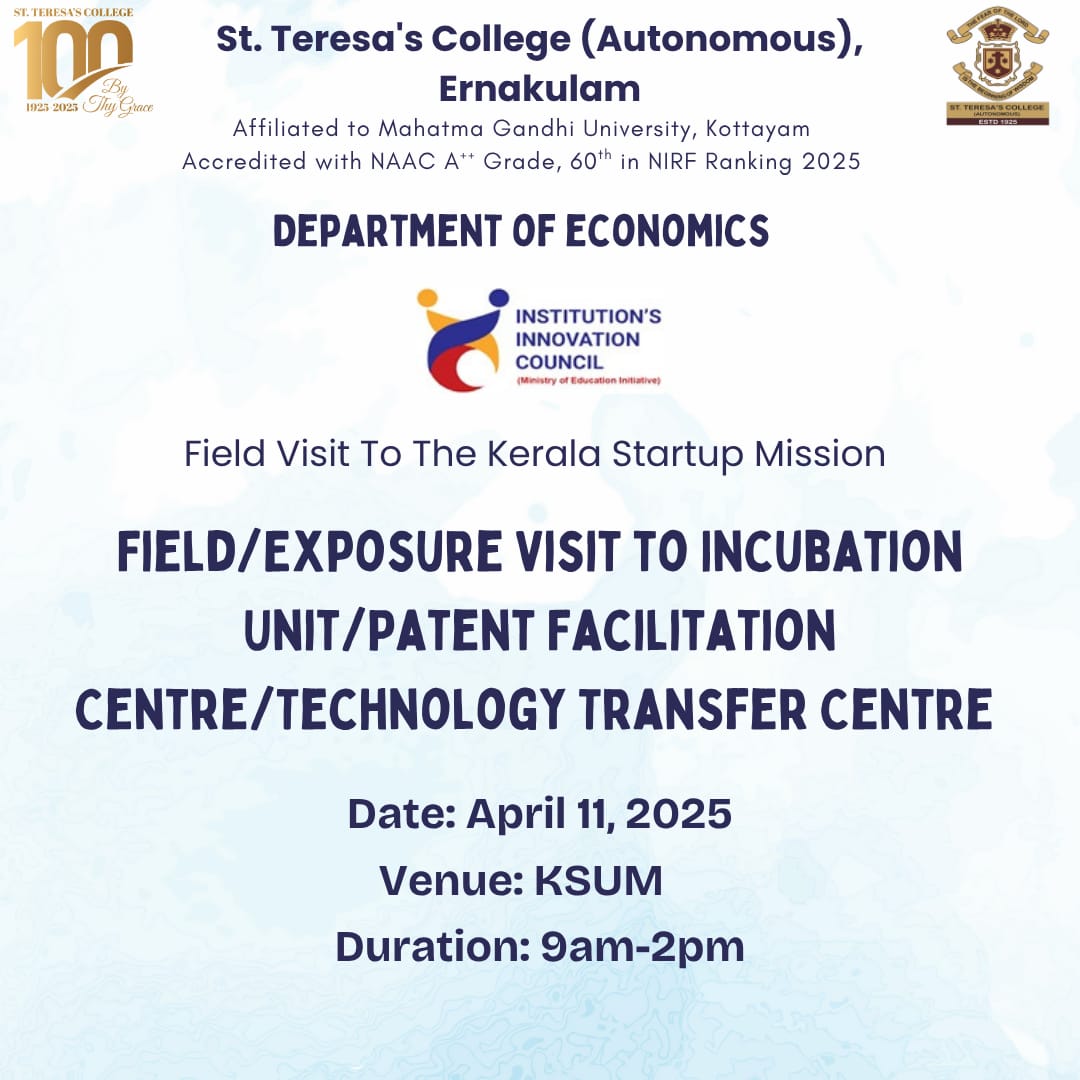 iic_st's tweet photo. Dept of Economics conducted a field visit to Kerala Startup Mission, on 11/04/25, providing students hands-on exposure to entrepreneurship and innovation. The visit inspired creativity, leadership, and startup thinking through interactions with mentors and real-world experiences. https://t.co/PoVJUDOj6e