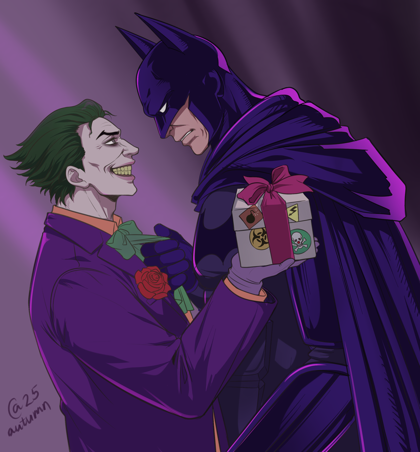 AutumnSacura's tweet photo. #batjokes #batjoke #Joker #Batman https://t.co/4oYkYThoqt