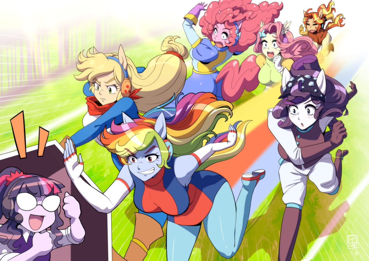 Traupa_png's tweet image. Ponymusume: Pretty Derby (or rather Derpy?)
#MLP #umamusumeprettyderby #fanart #art