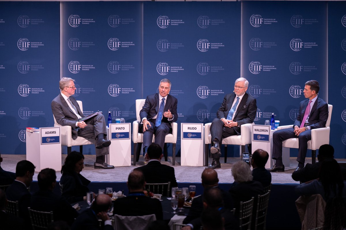 IIF (@iif) on Twitter photo LIVE now at the <a href="/IIF/">IIF</a> 2025 Annual Membership Meeting, President & CEO Tim Adams is joined on stage by Daniel Pinto of <a href="/jpmorgan/">J.P. Morgan</a>, <a href="/AmboRudd/">Kevin Rudd AC</a> of <a href="/AusintheUS/">Australian Embassy, USA</a> and John Waldron of <a href="/GoldmanSachs/">Goldman Sachs</a> to discuss the new #geopolitcal paradigm LIVE now at the <a href="/IIF/">IIF</a> 2025 Annual Membership Meeting, President & CEO Tim Adams is joined on stage by Daniel Pinto of <a href="/jpmorgan/">J.P. Morgan</a>, <a href="/AmboRudd/">Kevin Rudd AC</a> of <a href="/AusintheUS/">Australian Embassy, USA</a> and John Waldron of <a href="/GoldmanSachs/">Goldman Sachs</a> to discuss the new #geopolitcal paradigm