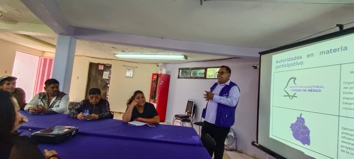 Distrito27IECM's tweet image. Como parte de las acciones para la capacitación y formación para la ciudadanía plena, en la #DD27 se impartió el curso "Guía Operativa 2025. Lineamientos para la ejecución del presupuesto participativo", los días 13, 14 y 15 de octubre.
Gracias por participar 🙂👍