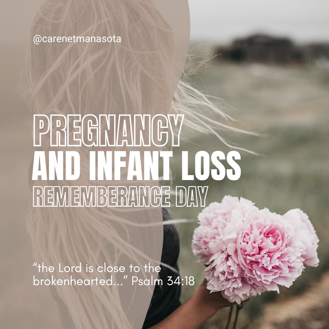 CManasota's tweet photo. Today we remember the babies you carried but never got to meet and the babies you held for a short time.  Parents, we see you. We are praying for your hearts today as you grieve your loss and we are so sorry. 
#pregnancyandinfantloss #prolife #carenetmanasota #pregnancycenter https://t.co/dHtl66mqyN