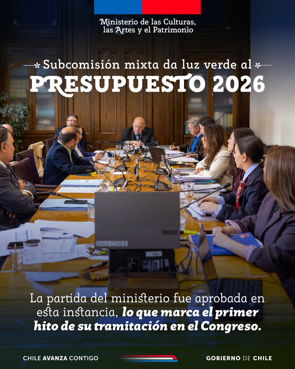 Ministerio de las Culturas tweet media