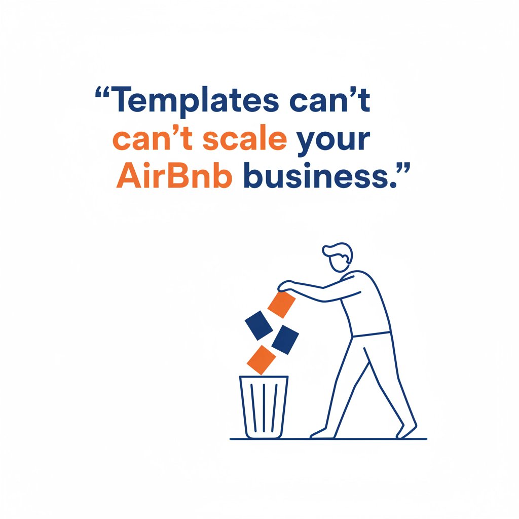 CashFlowDiary's tweet image. Cookie-cutter templates holding your STR, Airbnb, &amp;amp; vacation rental biz back? Operators are swapping templates for custom &apos;meta-systems&apos;: actually scale your consulting &amp;amp; coaching by building toolkits that adapt as you grow. Systems = more freedom, less chaos. Ditch copy