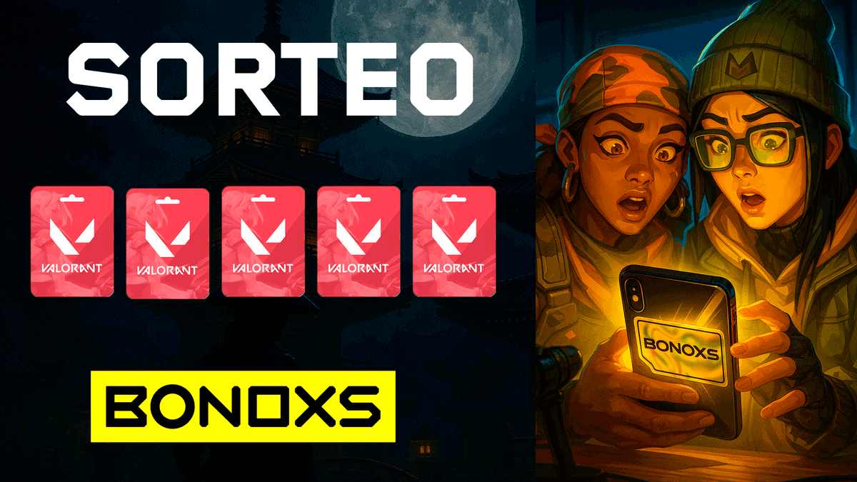 EzeSeveri's tweet photo. SORTEO 5 PASES DE BATALLA JUNTO A @bonoxs_latam

✏️Requisitos para participar:
🔺Seguir a @bonoxs_latam 
🔺Seguirme en https://t.co/C7oOvOXuKA
🔺@ un amigo y compartir este tweet

El ganador se dará en mi canal de https://t.co/Z4eefyPOyx el sábado 19/10 por la tarde