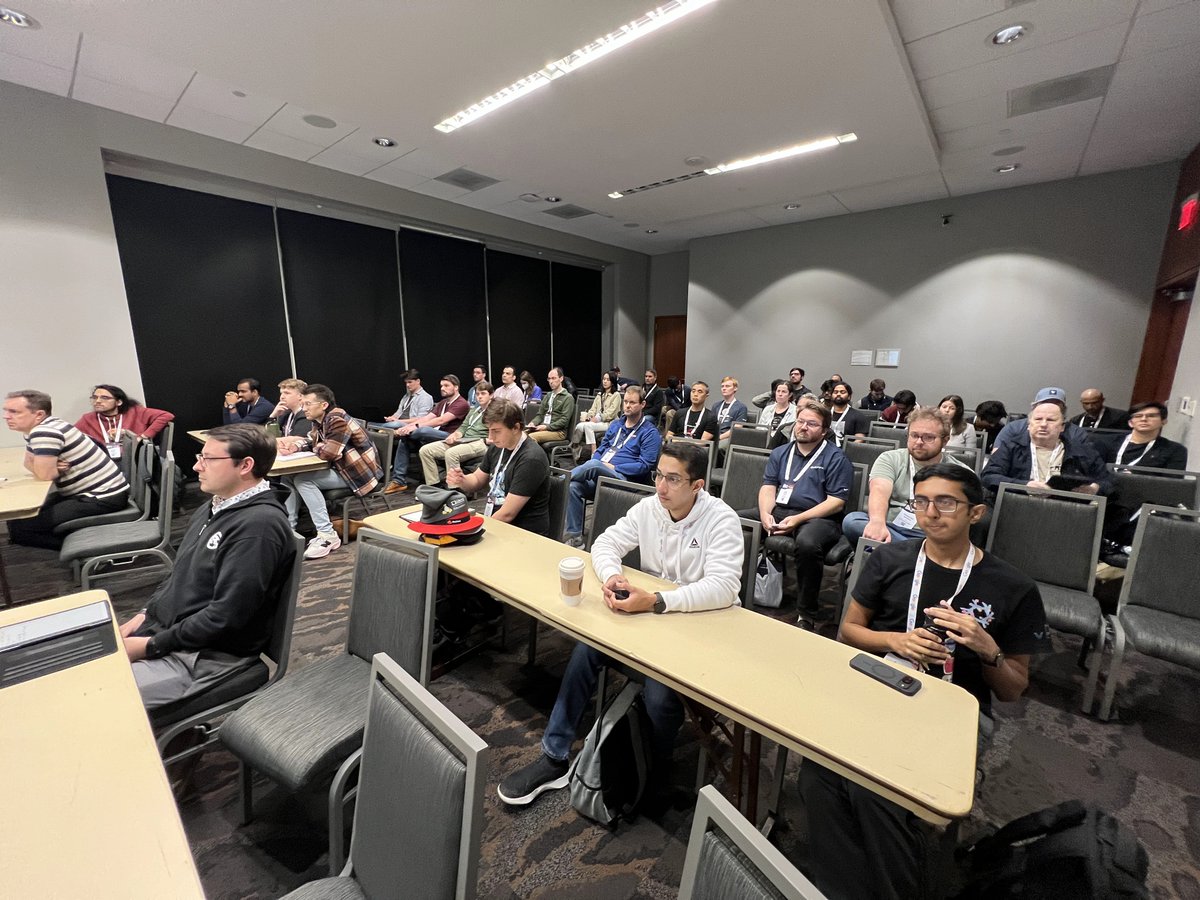 PingCAP's tweet image. We had an amazing time at All Things Open Conference in Raleigh this week! Our team enjoyed meeting many people to discuss #OpenSource #DistributedSQL and of course, #TiDB. 🙌
Thanks to everyone who stopped by our booth and came to Sunny Bains presentation in the Databases…