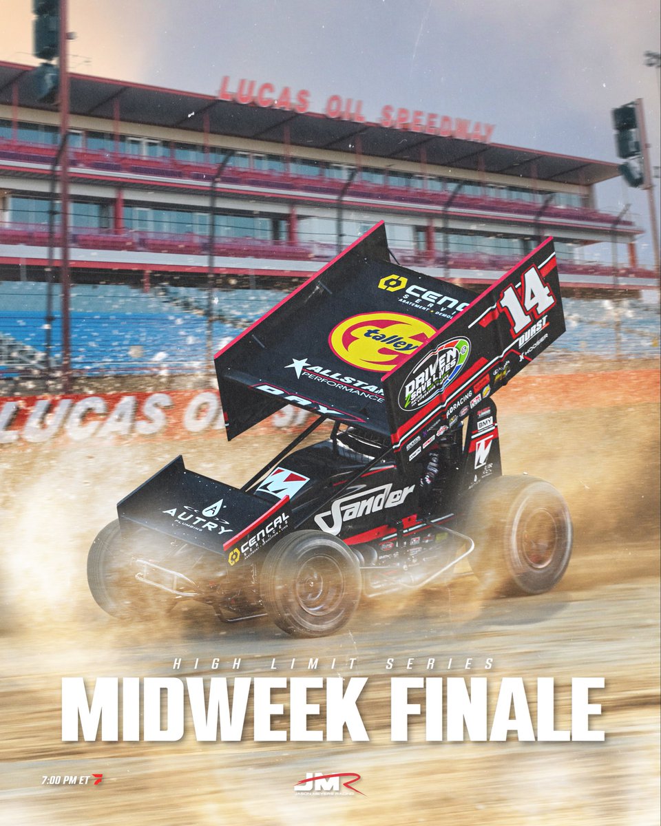 Corey Day (@corey_day_) on Twitter photo ๐๐๐๐ฌ๐๐๐ ๐๐๐ง๐๐๐จ ๐๐๐ฃ๐๐ก๐
Headed to the Diamond of Dirt Tracks for the Final <a href="/HighLimitRacing/">High Limit Racing</a> Midweek Race of the year.
You can watch live on FloRacing at 7PM ET.
โ๏ธ <a href="/DevinMPhoto/">Devin Mayo</a> ๐๐๐๐ฌ๐๐๐ ๐๐๐ง๐๐๐จ ๐๐๐ฃ๐๐ก๐
Headed to the Diamond of Dirt Tracks for the Final <a href="/HighLimitRacing/">High Limit Racing</a> Midweek Race of the year.
You can watch live on FloRacing at 7PM ET.
โ๏ธ <a href="/DevinMPhoto/">Devin Mayo</a>