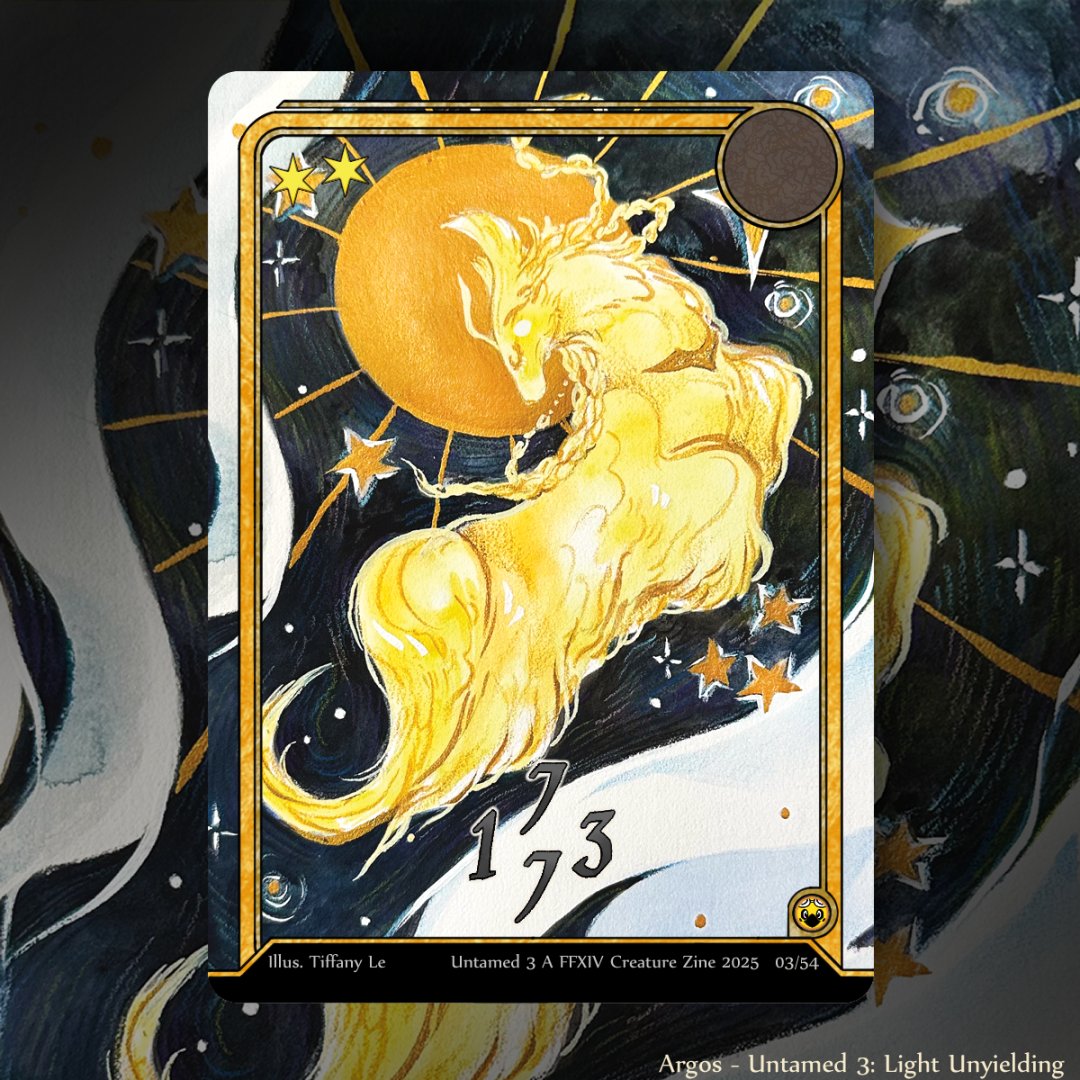 Untamed: A FFXIV Creature Zine @PRODUCTION tweet media