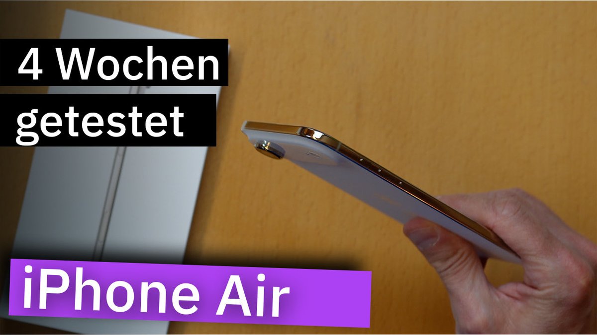 jcfrick's tweet image. Vier Wochen mit dem neuen #iPhoneAir: In meinem ausführlichen Test zeige ich, warum das Air für Apple ein echter Neustart ist, wie lange der Akku im Alltag wirklich durchhält – und weshalb mich die Kamera enttäuscht hat #iFrickTest
youtu.be/35db_xlwO7o