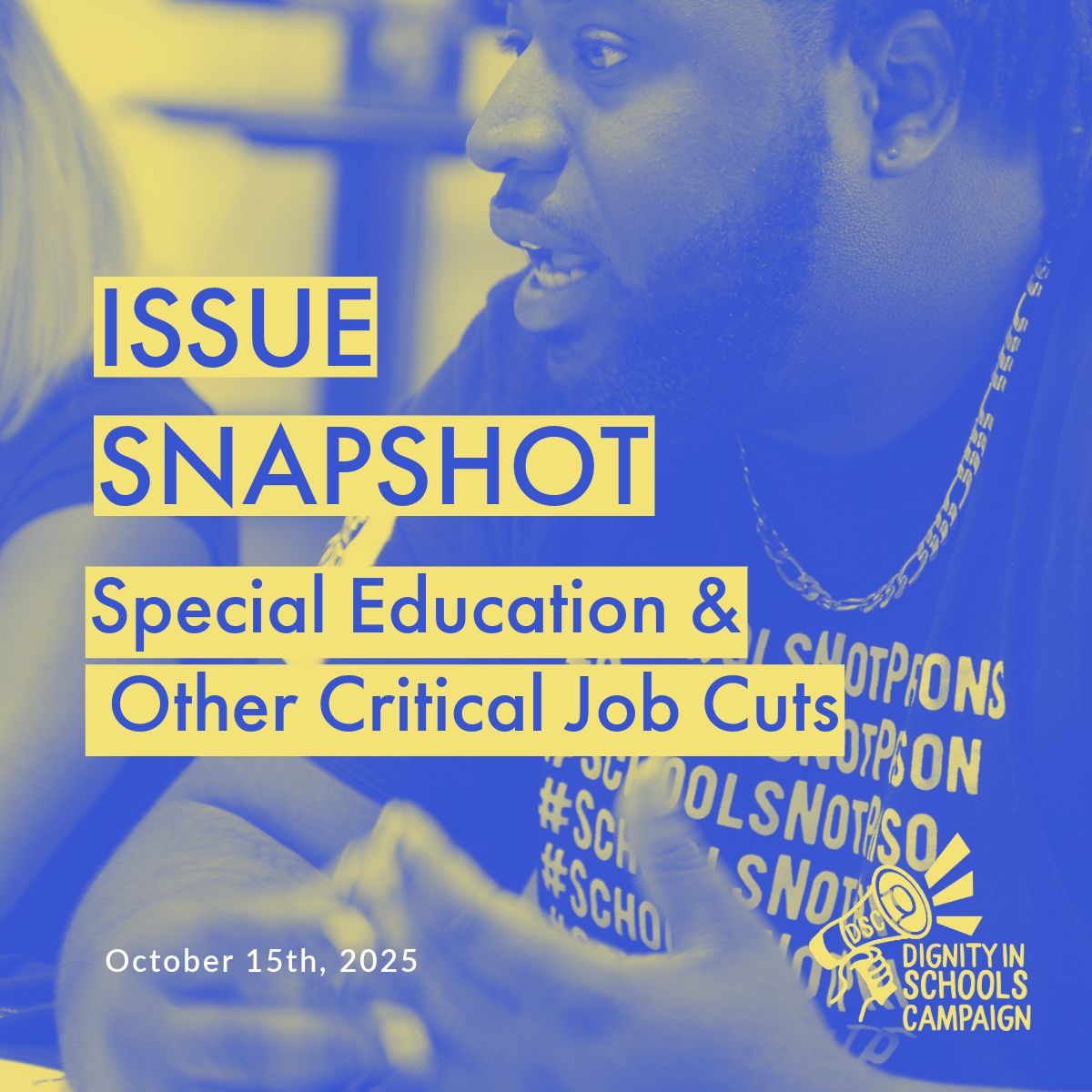 466 federal jobs cut at the Department of Education — including nearly the entire staff enforcing IDEA.  Students’ rights still stand, but without oversight, schools may get away with violating them. Protect communities. Demand accountability.
#IDEA #DisabilityRights
