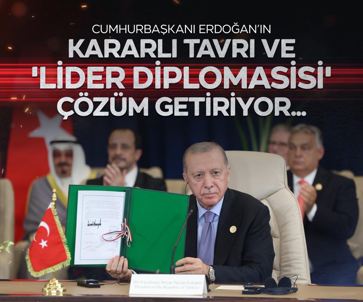 akparti_isparta's tweet photo. Cumhurbaşkanımız Erdoğan'ın Lider diplomasisi, Türkiye'yi sadece bölgesinde değil dünyada temel aktörlerden biri haline getirdi.
Cumhurbaşkanı Erdoğan liderliğinde yürütülen çok yönlü ve çok boyutlu diplomatik strateji, küresel statükoyu derinden sarstı. https://t.co/09PRFktWHP