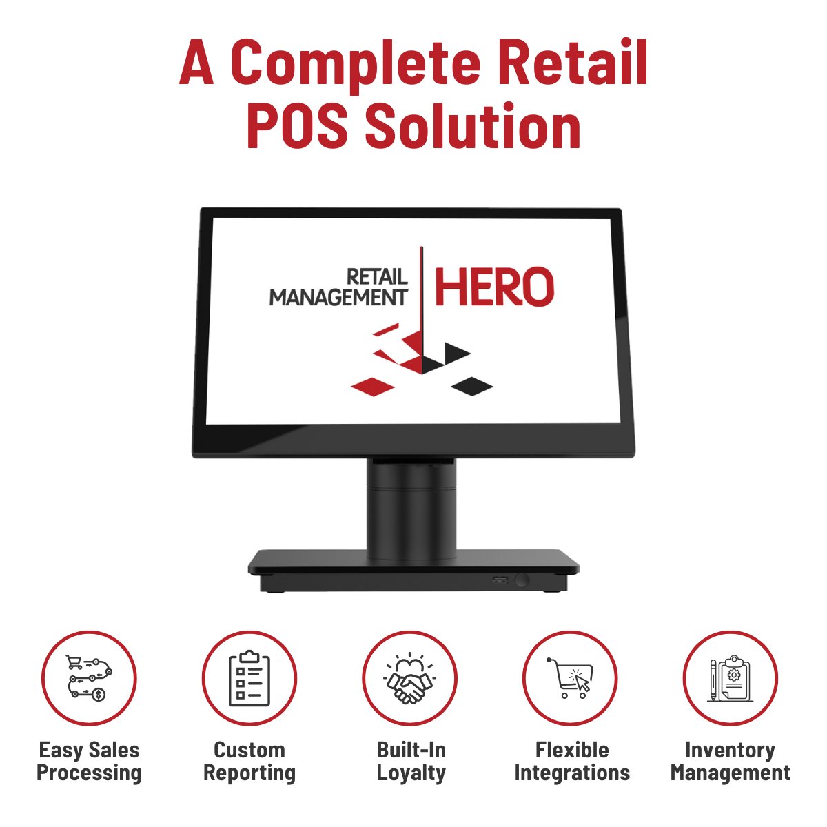 RMHPos's tweet image. Retail Management Hero is the go-to point-of-sale system for retailers who need flexibility, efficiency, and power in their operations. Whether you run a single store or a chain of locations, RMH   simplifies your workflows, improves customer satisfaction, and helps you focus on…