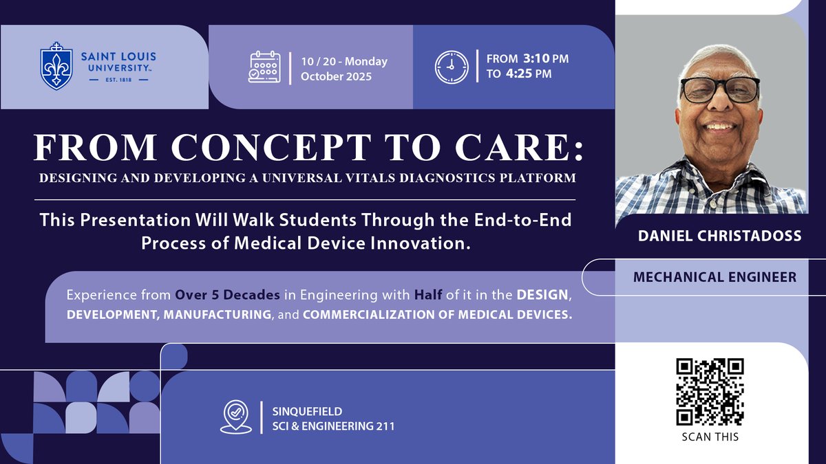 madibabaiasl's tweet image. How does an idea in a sketchbook become a life-saving medical device?

Zoom link is available. If you are interested in joining, please send me an email to madi.babaiasl@slu.edu.

#medicaldevicedesign #medicaldevicecommercialization #medicaldevice