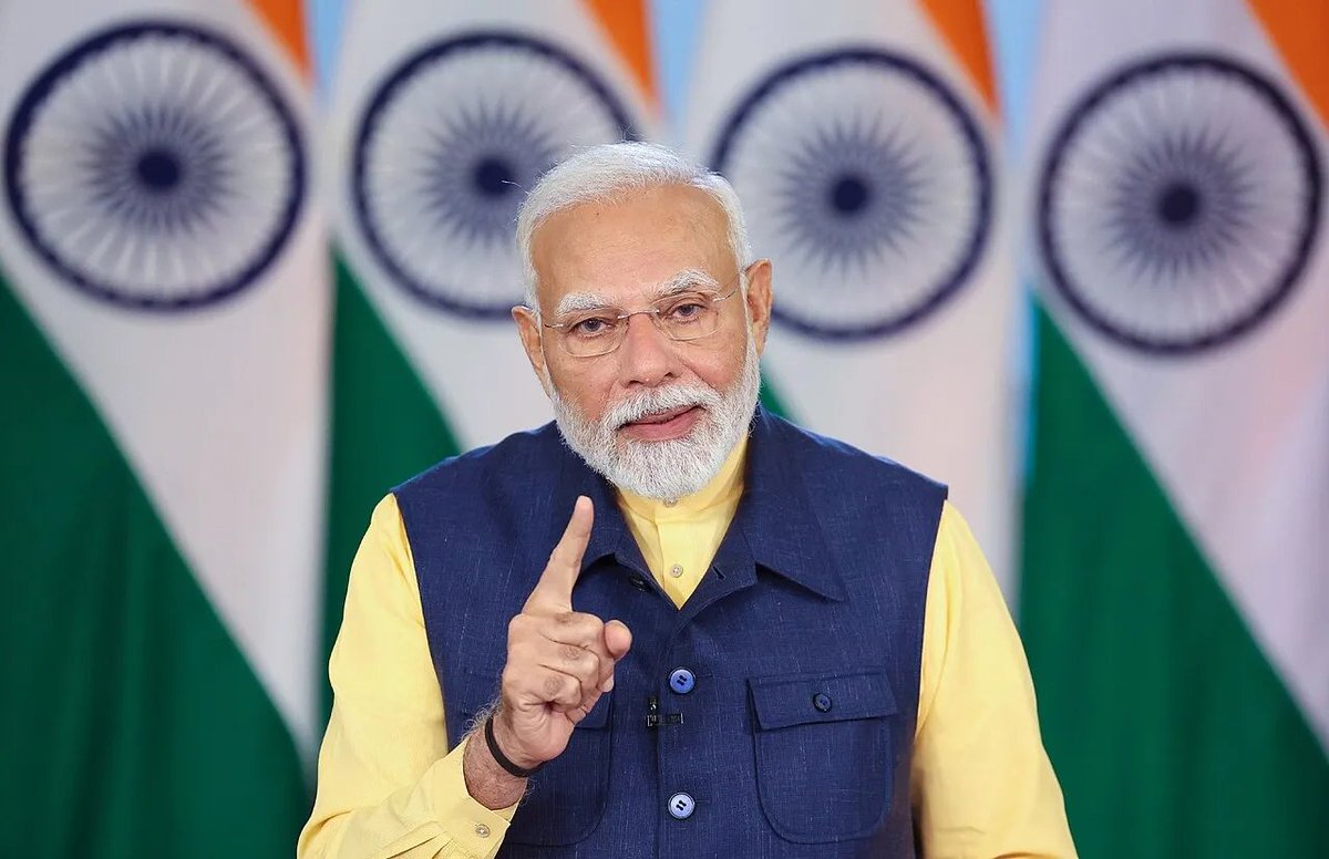 SamoBurja's tweet image. Indian Prime Minister Narendra Modi and his party have kept India on track for economic growth and becoming a great power.
Achieving succession and consolidating power will be necessary to fulfill his ambitions for India.
Read the new @bismarckanlys Brief (link below):