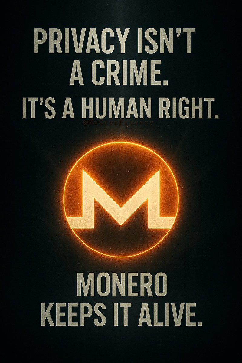 MrCrypPrivacy's tweet image. Monero keeps it alive!