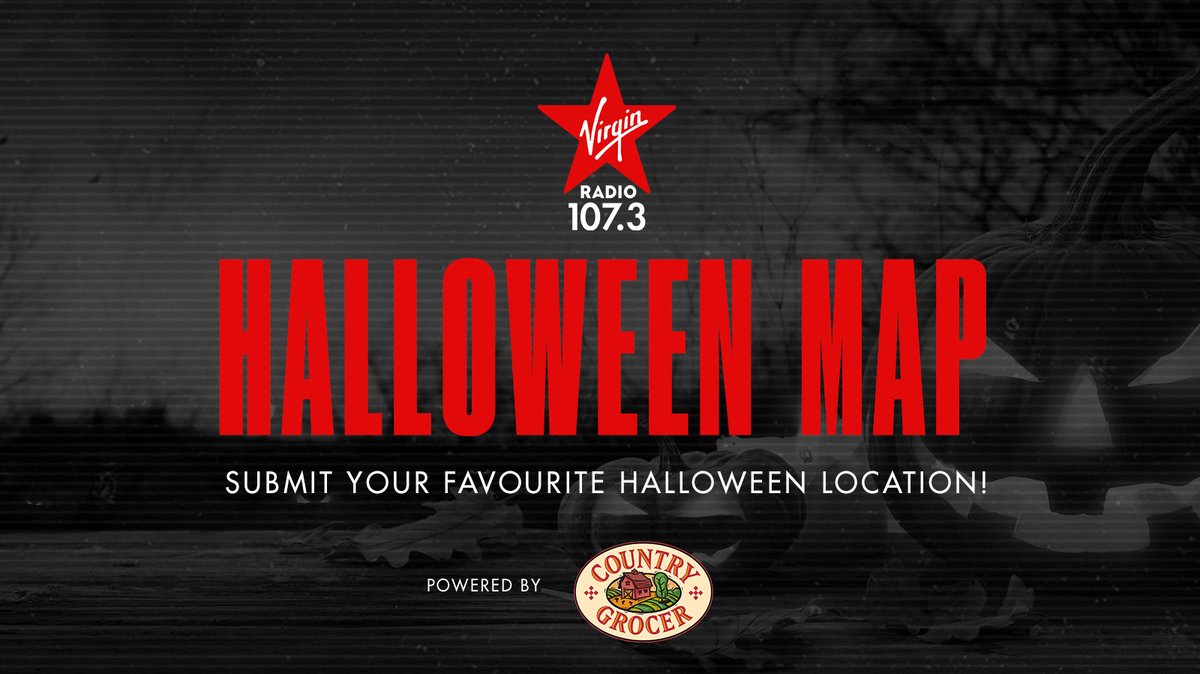 The Virgin Radio Victoria Halloween Map is back! 
Powered by <a href="/CountryGrocer/">Country Grocer</a> 
From Sidney to Sooke help us fill our Halloween Map, send us a DM or text 999-99 to add your boo-tiful display to our map 

Link to the map at 1073VirginRadio.ca
