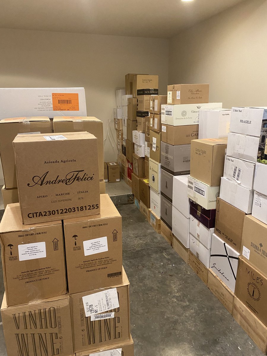DIARY OF A WINE SHOP // 
Prepping for the busy season involves a lot of tasting, a lot of organizing. Here’s a back end view of the wine merchant’s day-to-day! #wine #westvillage #retail