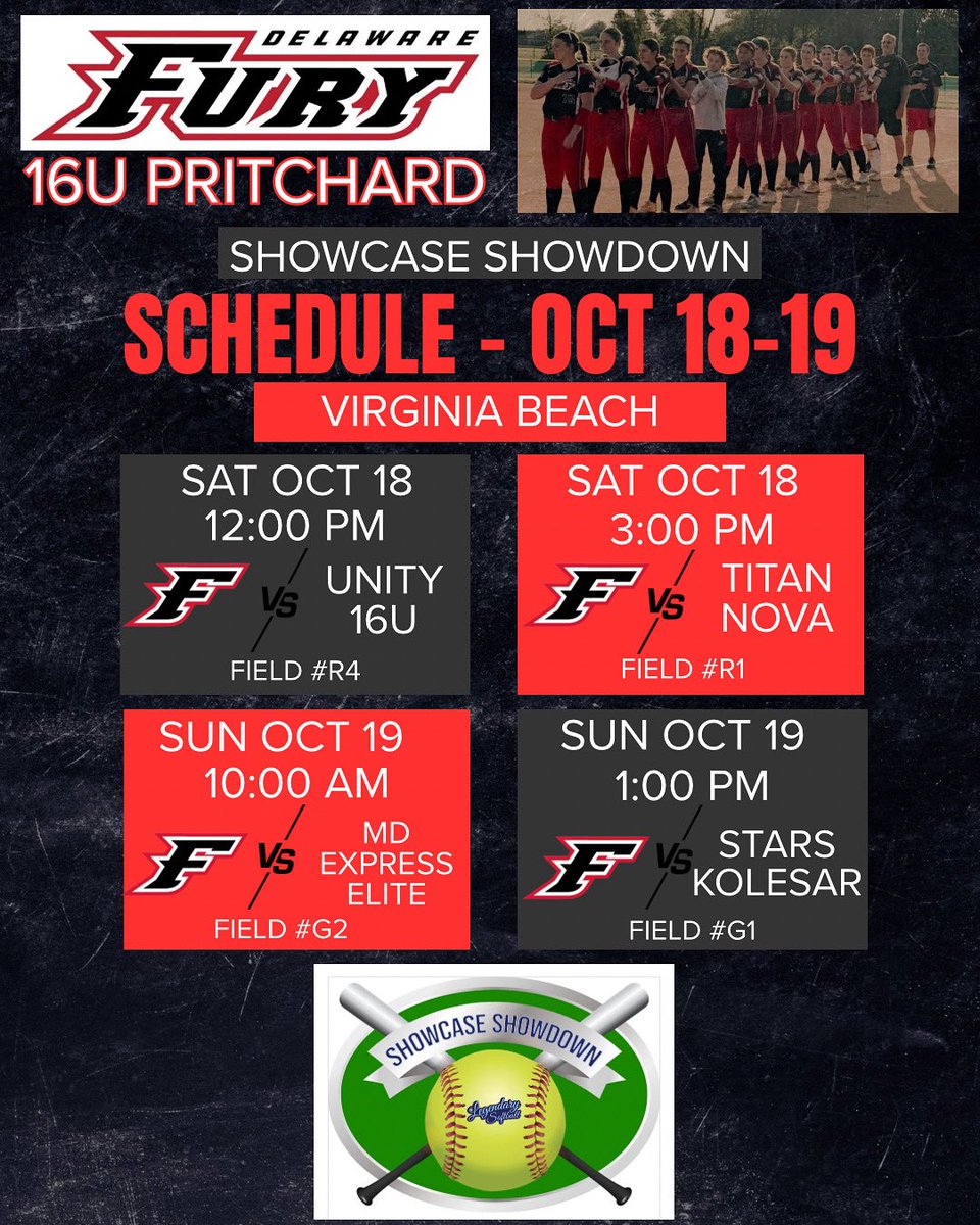 I’ll be playing in Virginia Beach at The Showcase Showdown this weekend! Would love to see you there! <a href="/McDaniel_SB/">McDaniel College Softball</a> <a href="/JessZavolta/">Jessica Zavolta</a> <a href="/MarymountSball/">Marymount Softball</a> <a href="/ShipSoftball/">SHIP Softball</a> <a href="/chcsoftball1/">Chestnut Hill College Softball</a> <a href="/LeighWinstead8/">Leigh Murray Winstead</a>