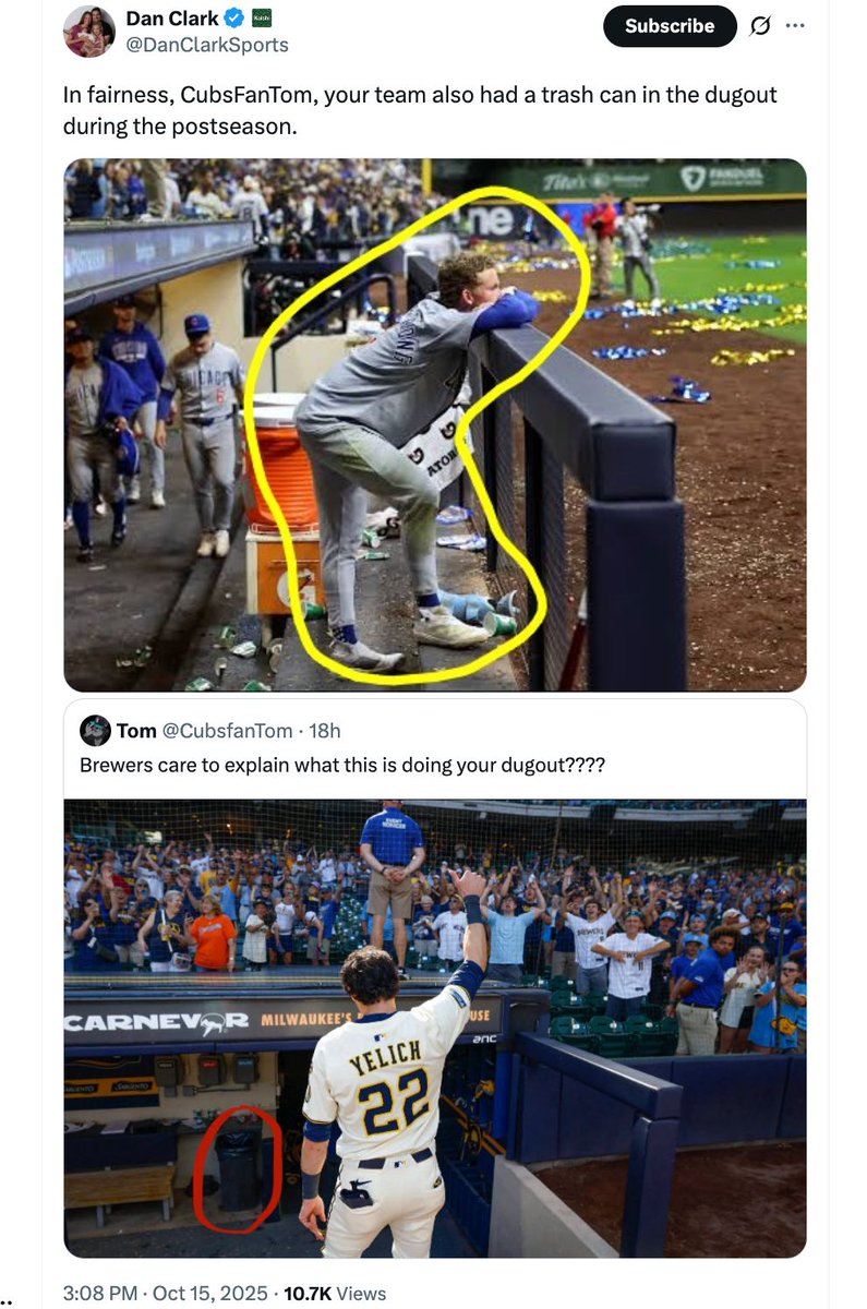 Dude tried to one-up a funny, silly joke that had nothing to do with him. Not only was his iteration needlessly hostile, it is also super hacky and embarrassing.