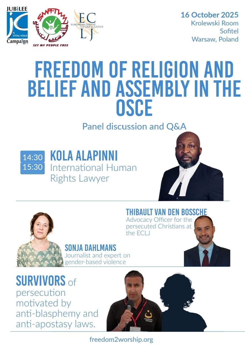 Sonja Dahlmans (@sonjadahlmans) on Twitter photo Tomorrow afternoon I will be speaking on the effects of blasphemy laws on women and girls who have been abducted and forced to convert. Please join us if you can. <a href="/JubileeC/">Jubilee Campaign USA</a> <a href="/HuldaFahmi/">Hulda</a> <a href="/FelaLives/">Kola Alapinni</a> <a href="/SetMyPeopleFree/">Set My People Free</a> <a href="/ECLJ_Official/">ECLJ - European Centre for Law & Justice</a> and Thibault van den Bossche. Tomorrow afternoon I will be speaking on the effects of blasphemy laws on women and girls who have been abducted and forced to convert. Please join us if you can. <a href="/JubileeC/">Jubilee Campaign USA</a> <a href="/HuldaFahmi/">Hulda</a> <a href="/FelaLives/">Kola Alapinni</a> <a href="/SetMyPeopleFree/">Set My People Free</a> <a href="/ECLJ_Official/">ECLJ - European Centre for Law & Justice</a> and Thibault van den Bossche.