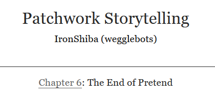 IronShiba's tweet photo. gay rambling is so real i haven't written this much in like, straight up years bro.
there's angsty freezerburn, but like, this is still somehow a bumbleby fic
#freezerburn #bumbleby #RWBY https://t.co/1WQLEiDmAj
