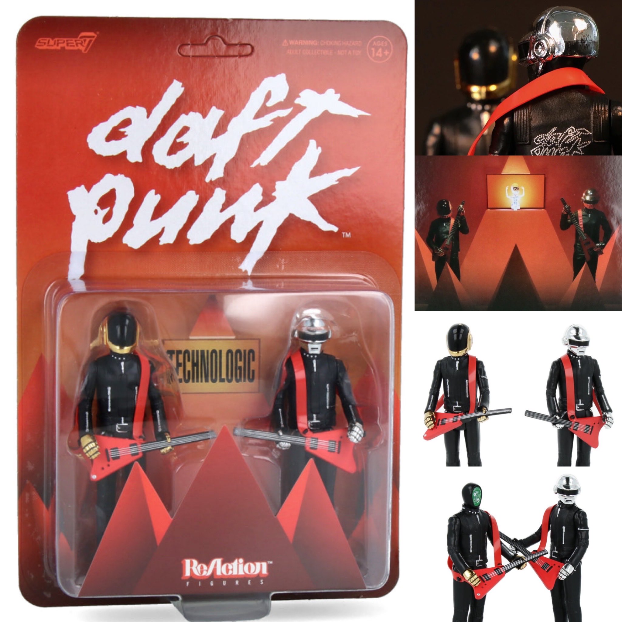 ダフトパンクSUPER7 DAFT PUNK ReAction Figures ダフトパンク