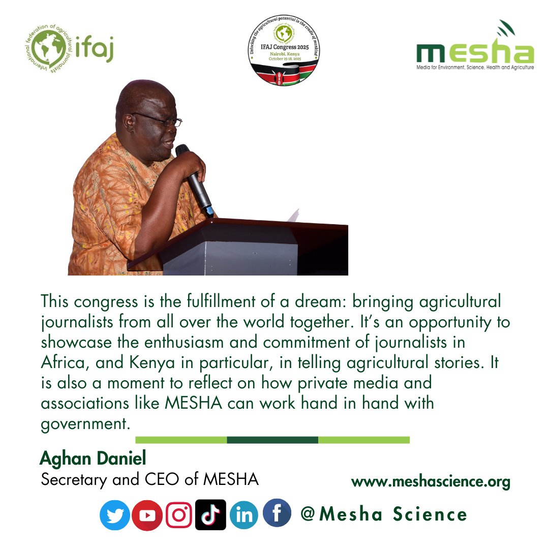 MeshaScience's tweet photo. @aghandan , MESHA Science opening remarks during the official opening ceremony of the #IFAJCongress2025 https://t.co/cGWegz75s1