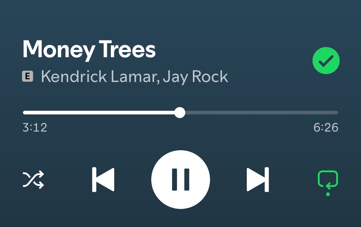 Kendrick has good songs for aux idc what anyone says