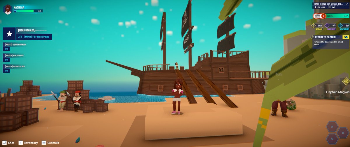 Arrgh you ready to steal some treasure? <a href="/TheSandboxGame/">The Sandbox</a>  tsbga.me/TheSandbox