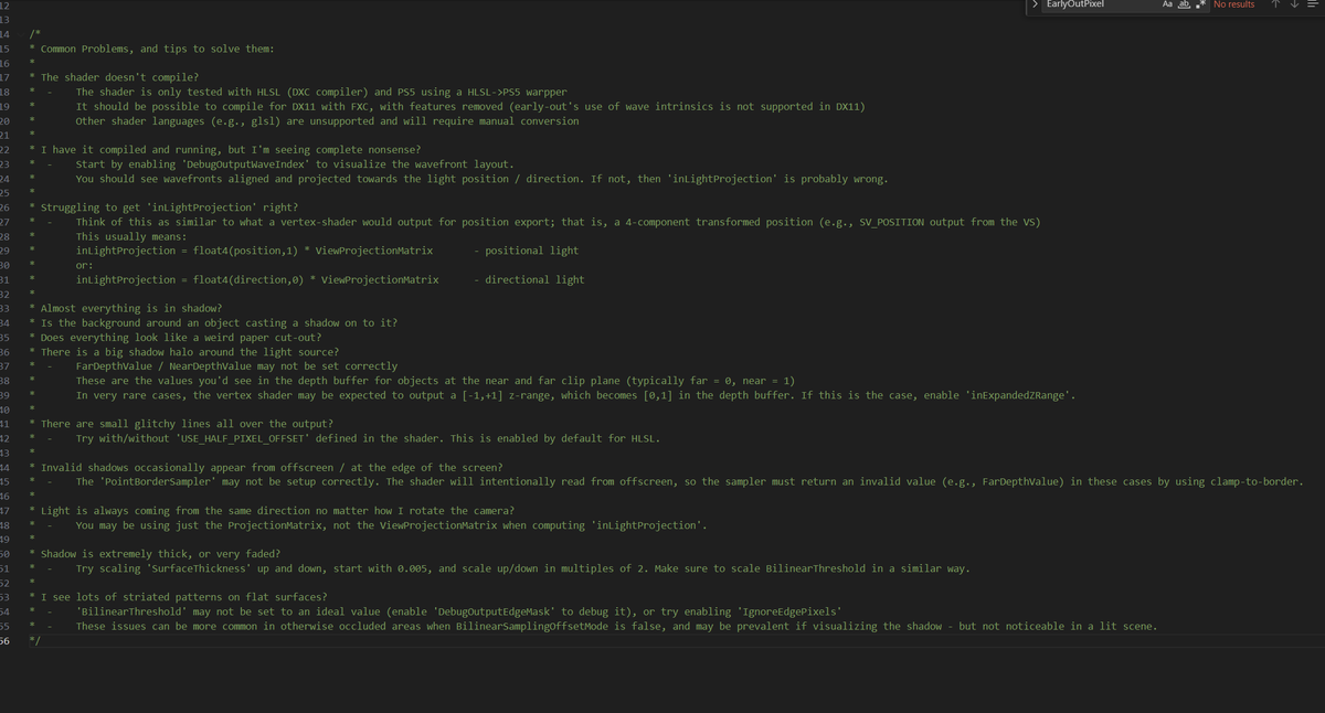 theredpix's tweet image. Someone in our #UnrealEngine 5 fork discord shared #BendStudio #DaysGone Screen space shadows example code, which was used to transform in-game materials from something flat to something far more compelling by greatly improving distant shadow detail. A planned feature of our