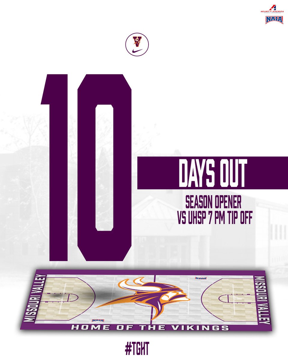 JIM BOONE π (@coachjimboone) on Twitter photo Missouri Valley College Basketball
<a href="/mvcbball/">MVC Menβs Basketball</a> <a href="/missourivalley/">Missouri Valley College</a> <a href="/MVCAthletics/">MVC Athletics</a>
10 Days until Home Opener!!!
π π£π ππππ₯π₯π₯ Missouri Valley College Basketball
<a href="/mvcbball/">MVC Menβs Basketball</a> <a href="/missourivalley/">Missouri Valley College</a> <a href="/MVCAthletics/">MVC Athletics</a>
10 Days until Home Opener!!!
π π£π ππππ₯π₯π₯