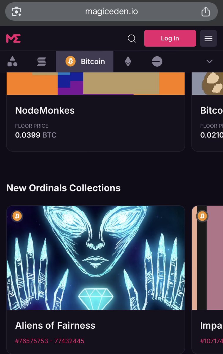 daimondexe | The Aliens founder (@daimondexe) on Twitter photo BREAKING 🚨🚨🚨
The first-ever FREE COLLECTION on Uncommon rare sats appeared on <a href="/MEonBTC/">Magic Eden on Bitcoin 🟧</a> !!!
Aliens of Fairness 🙌🙌🙌🙌 BREAKING 🚨🚨🚨
The first-ever FREE COLLECTION on Uncommon rare sats appeared on <a href="/MEonBTC/">Magic Eden on Bitcoin 🟧</a> !!!
Aliens of Fairness 🙌🙌🙌🙌