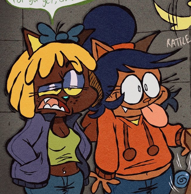 still my favorite drawing of felicity n cathy from that comic it's cute