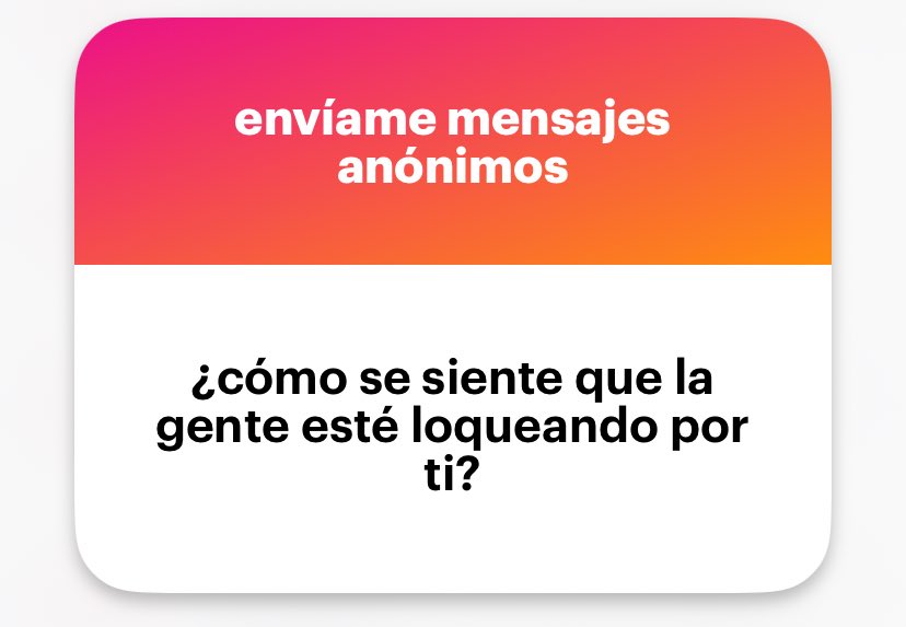 Se siente bien, me gusta sentirme querida y deseada además sube el autoestima