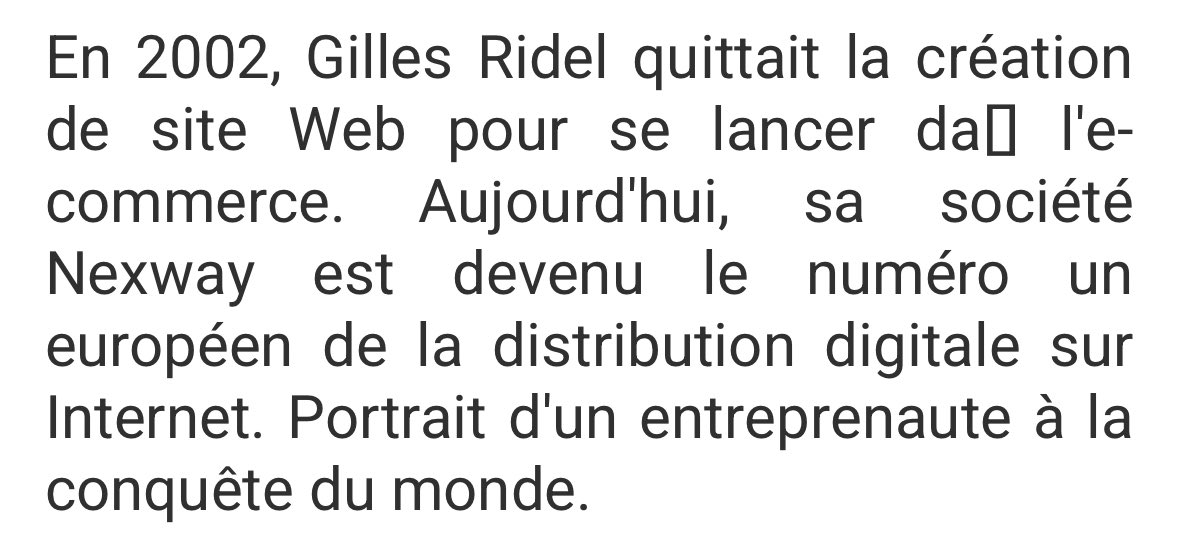 ElCrackitoDuNet's tweet image. Je suis certain que son multimillionnaire de daron bien farci qui lui a permis de chier dans des cuvettes en or aurait accepté de donner, chaque année, 2% de son capital de Nexway. Afuera.