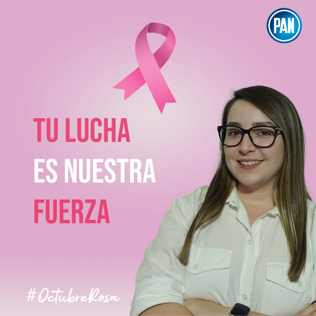 La lucha y la fuerza nos unen, este mes y todos los días de nuestras vidas. 
¡No están solas! 

#UnidosTodosEnAcción 🔵
#OctubreRosa 🎀