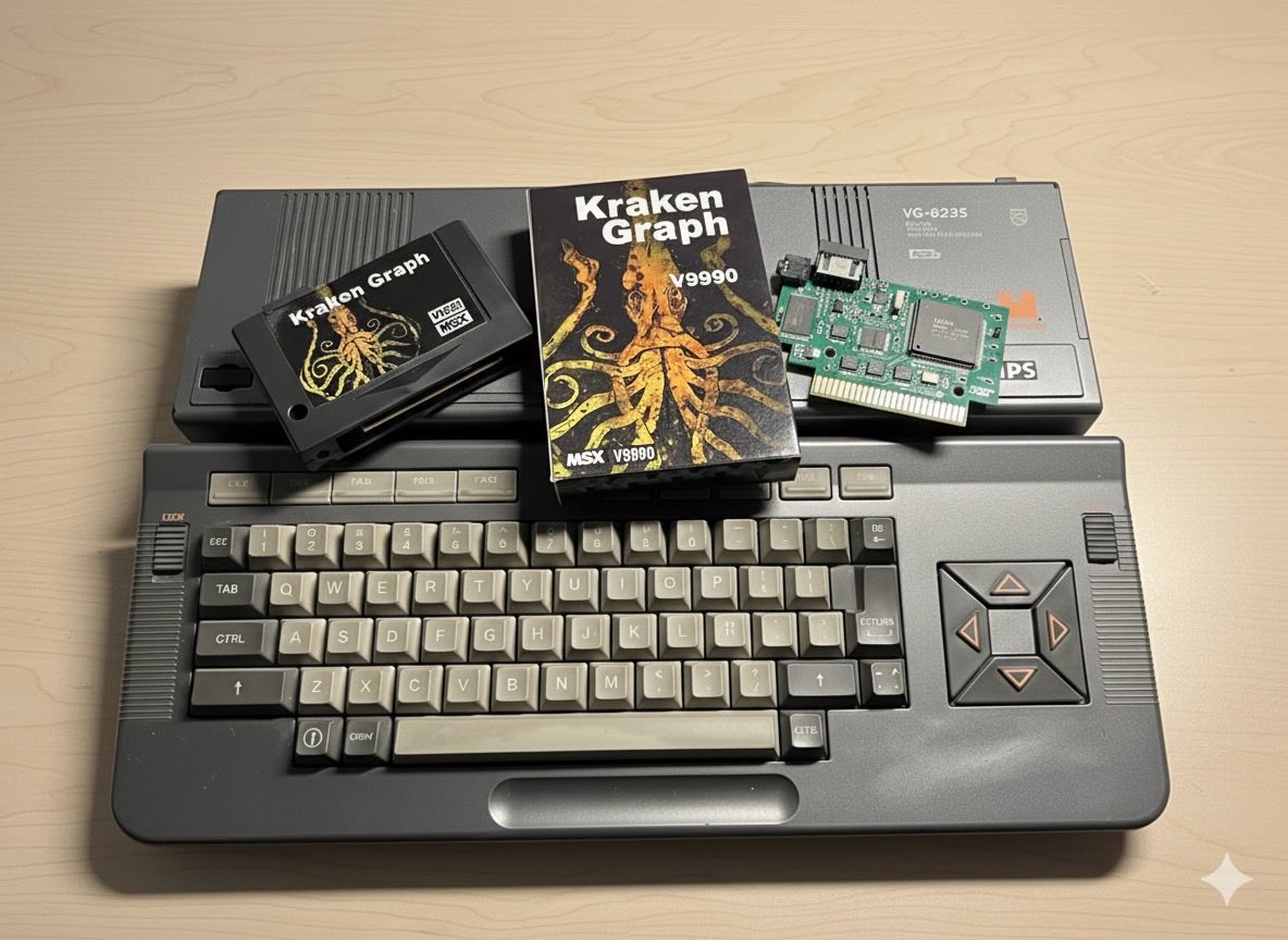 Pues esto ya casi está listo para la siguiente tirada de Kraken Graph
#krakengraph #MSX #MSXCalamar
Only for the waiting list