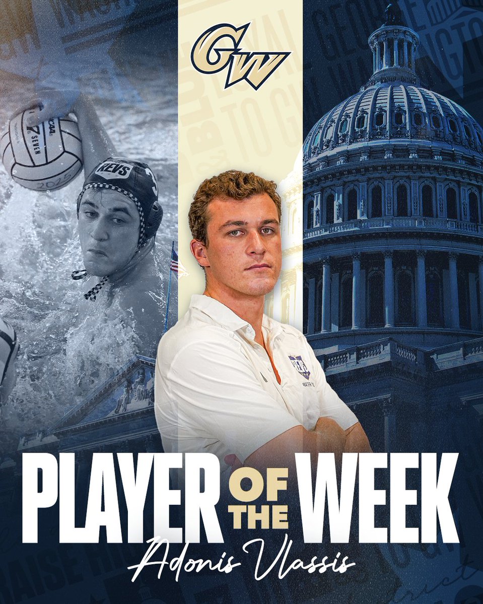 16 goals across 3 games for our MAWPC Co-Player of the Week, Adonis Vlassis! #RaiseHigh 

🔗: gwsports.com/news/2025/10/1…