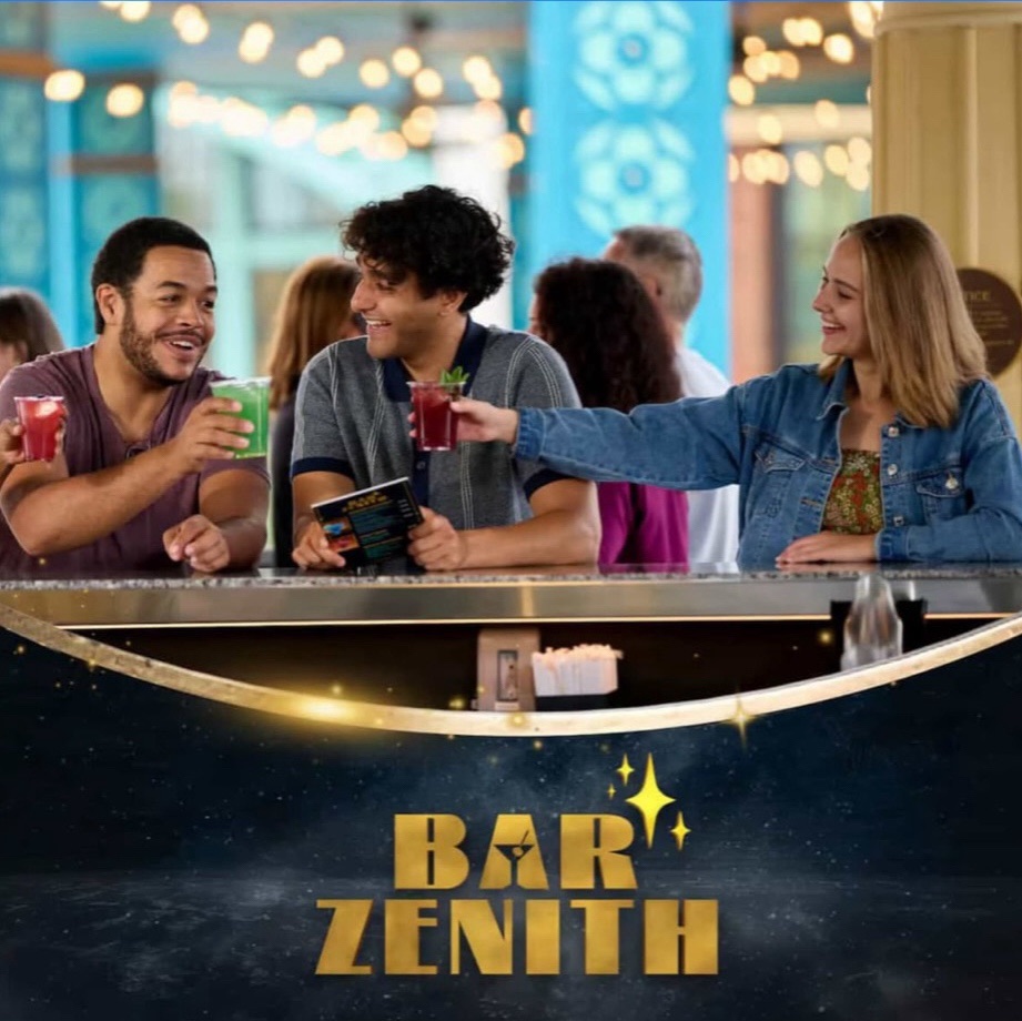 TalentDirectFL's tweet image. Catherine Hollows &amp;amp; Ameer Shata for Universal studios Bar Zenith #bookedandbusy #printwork #actor #orlando