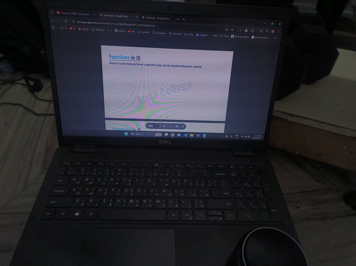 abdulladotexe's tweet image. Day 7 of #100DaysOfCode ☕💻
Functions, arrow functions, forEach, map, filter, reduce &amp;amp; DOM manipulation, understanding how things connect. JS feels a bit challenging now.
Just a chaotic day, code running, progress loading.

#JavaScript #WebDev #100DaysOfCode