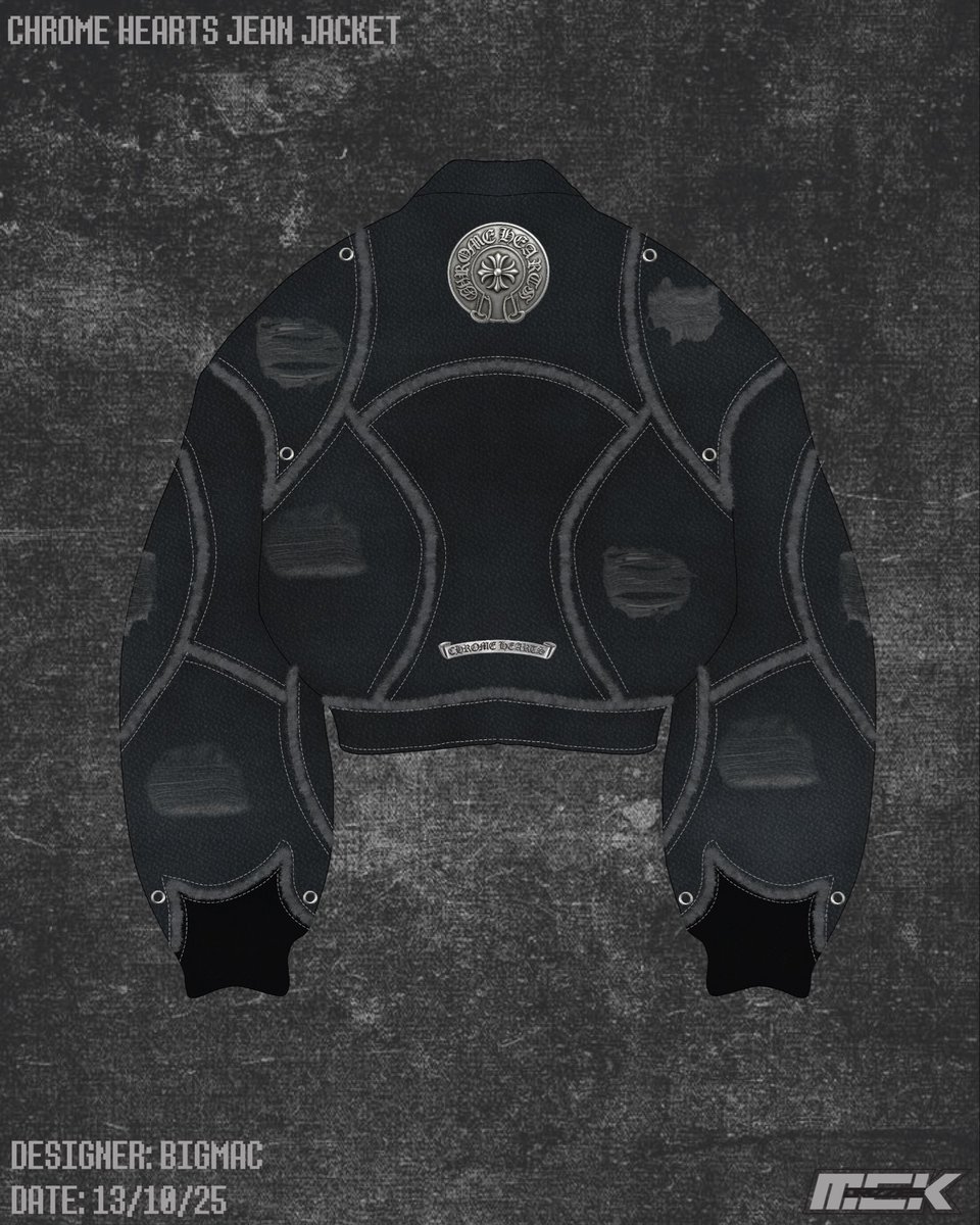 FknBigMac's tweet image. CHROMEHEARTS JACKET CONCEPT designed by Me!👨🏾🎨
.
.
I SPENT A LOT OF TIME ON THIS ONE, ANY SUPPORT IS APPRECIATED!🙏🏾
@chromeheartsusa