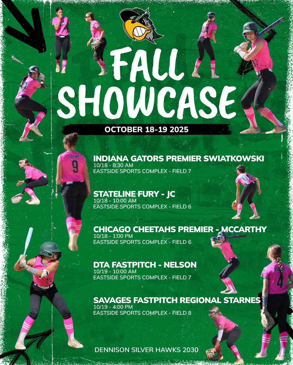 Our Silver Hawks hit their first College Showcase this weekend as we participate in the LP4U Fall Kick-Off Showcase in St. Charles,IL. This experience will allow us to get acclimated to the exposure/showcase environment. We are excited! LETS GO SILVER HAWKS! 
💚🖤