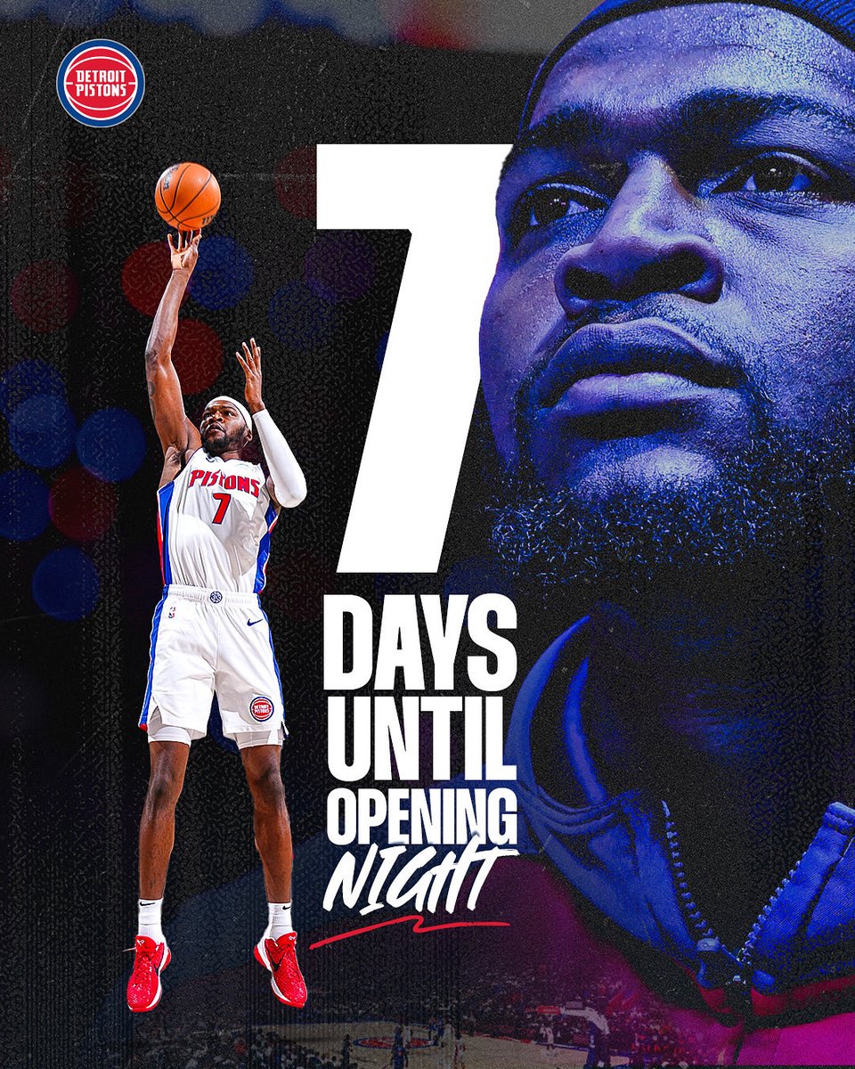 One week out 